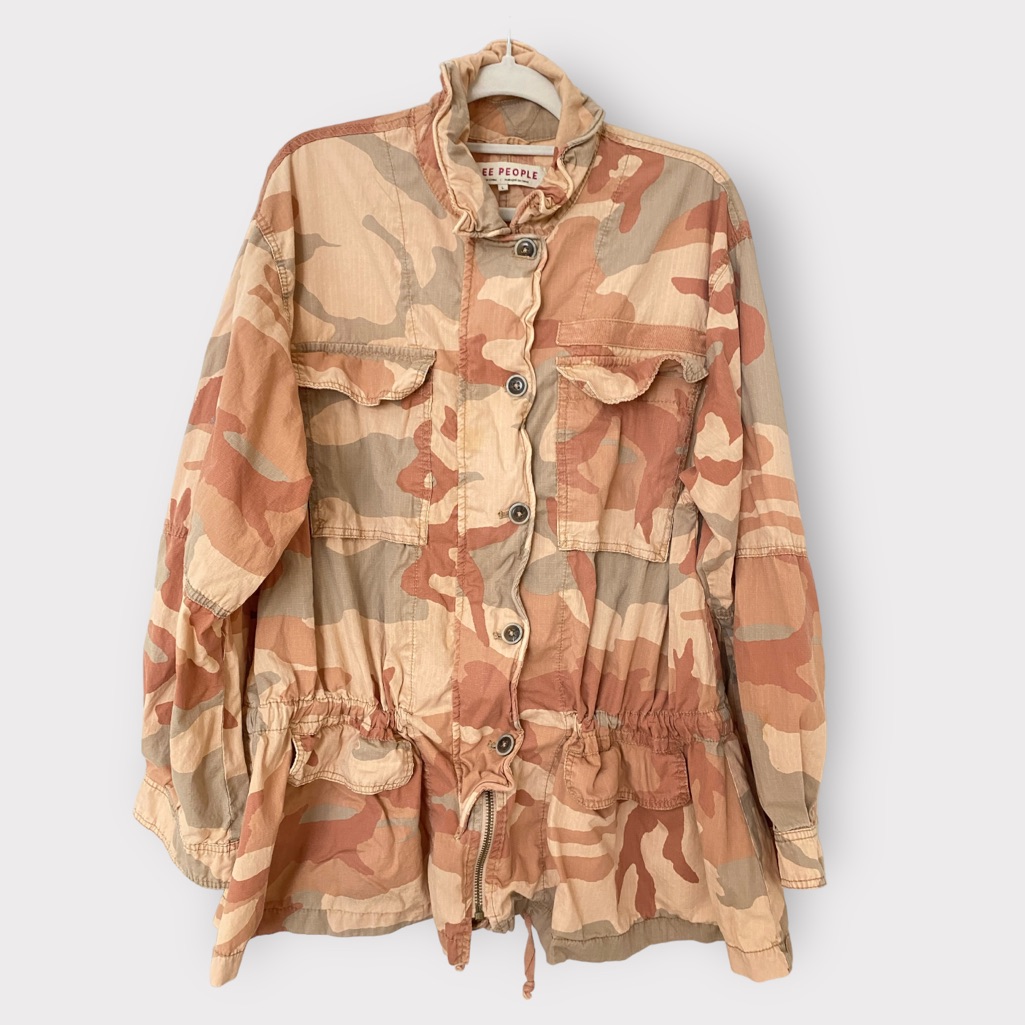 Free People Lead The Way Camo Jacket